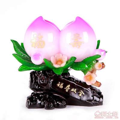 【联友厂家直销树脂工艺品福寿双全仿玉系列产品家居装饰品节日高档摆件】浦江县联友工艺品厂 - 产品库