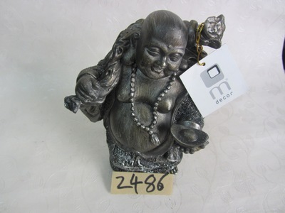 【树脂陶瓷工艺品人物(财宝弥勒佛)】价格,厂家,图片,塑料、树脂工艺品,德化县印艺印刷有限责任公司-